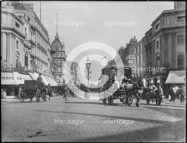 Oxford Street, City of Westminster, Greater London Authority, 1880-1900. Creator: William O Field.