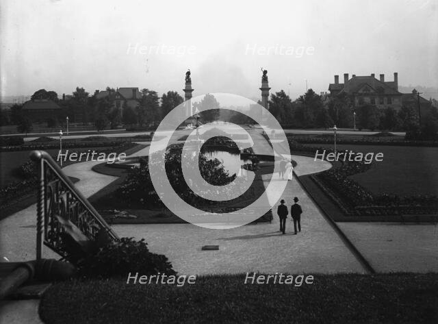 Entrance to Highland Park, Pittsburg, Pa., c1905. Creator: Unknown.