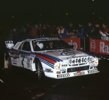 Lancia 037, Henri Toivenen, 1985 Monte Carlo Rally. Creator: Unknown.