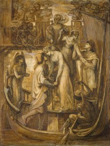 The Boat of Love, 1881. Creator: Dante Gabriel Rossetti.