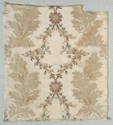 Length of Brocaded Textile, c. 1775. Creator: Unknown.