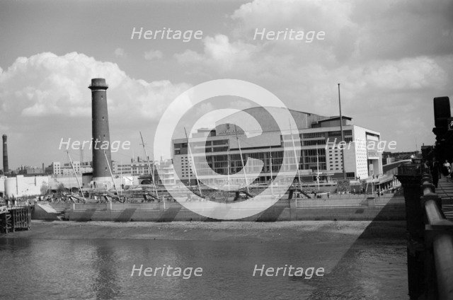 Royal Festival Hall, Belvedere Road, South Bank, Lambeth, London, c1951. Artist: SW Rawlings