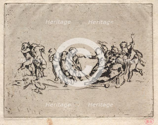 Bacchanal with Children and Chariot. Creator: Jean-Baptiste Carpeaux (French, 1827-1875).