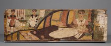 Fragments from a Painted Sarcophagus, 4th century A.D.. Creator: Unknown.