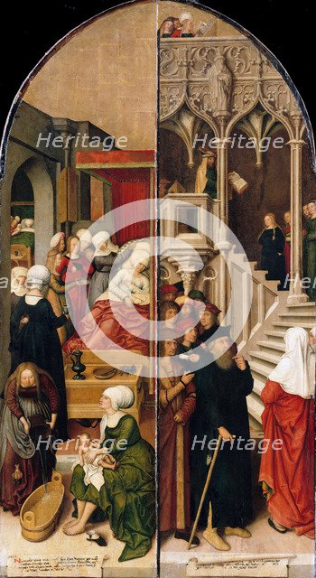 The Schussenried Altar Wings, 16th century. Artist: Strigel, Bernhard (ca 1460-1528)