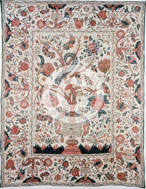 Palampore, India, 18th century. Creator: Unknown.