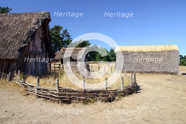 West Stow Country Park and Anglo-Saxon Village, Bury St Edmund's, Suffolk.