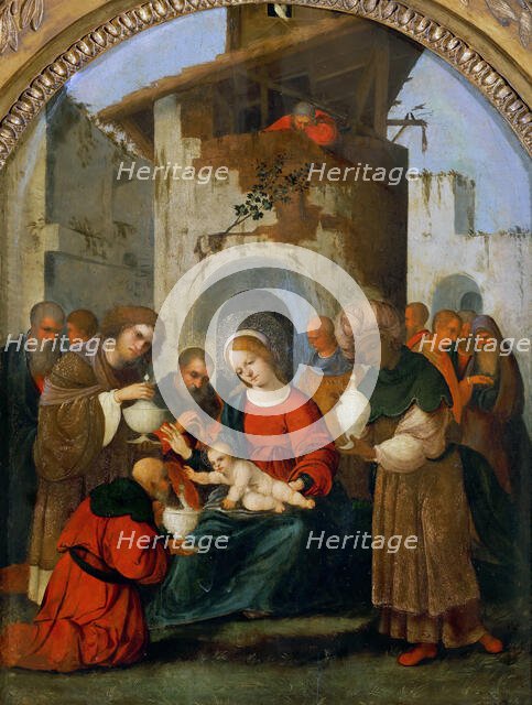 The Adoration of the Magi, 1522. Creator: Mazzolino, Ludovico (1480-1528).