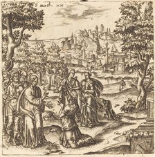 James and John Seek Honor, probably c. 1576/1580. Creator: Leonard Gaultier.