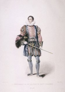 Gentleman in cerimonial costume, 1826. Artist: Henry Meyer