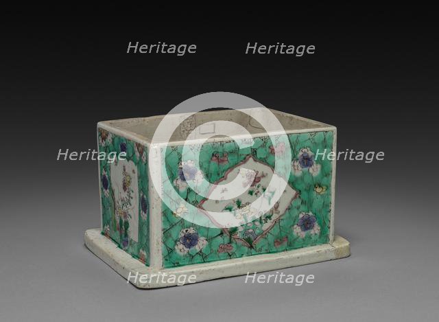 Dog or Qilin (base), 1662-1722. Creator: Unknown.