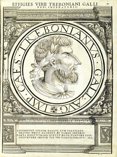 Trebonianus Gallus (206 - 253), 1559.