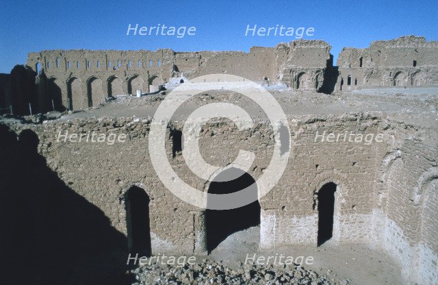 Fortress of Al Ukhaidir, Iraq, 1977.