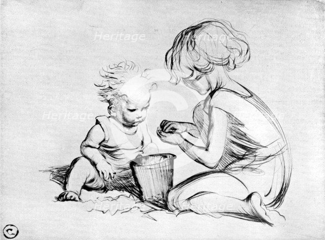 'Sand Cakes', 1929. Artist: James Henry Dowd