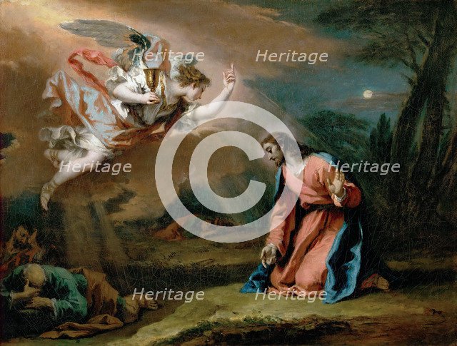 The Agony in the Garden, ca 1730.
