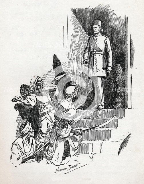 'Gordon's Last Stand', c1900. Creator: Howard Davie.