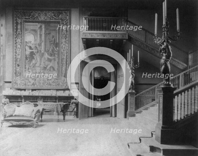 Interior of John R. McLean House, 1500 I St., N.W., Washington, D.C., c1907. Creator: Frances Benjamin Johnston.