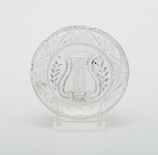Cup plate, c. 1850. Creator: Unknown.