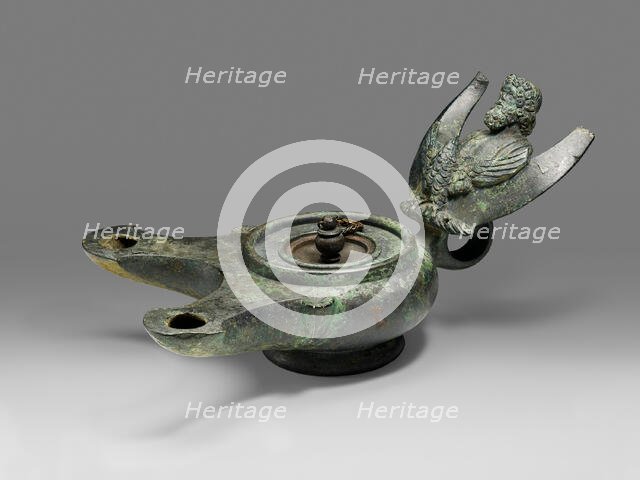 Lamp, Mid-1st century. Creator: Unknown.