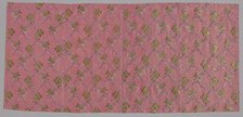 Four Lengths of Woven Silk, France, 1760s. Creator: Unknown.