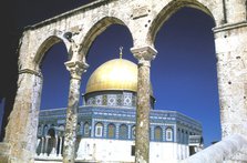 The Dome of the Rock, Jerusalem, built 685-69. Artist: Unknown