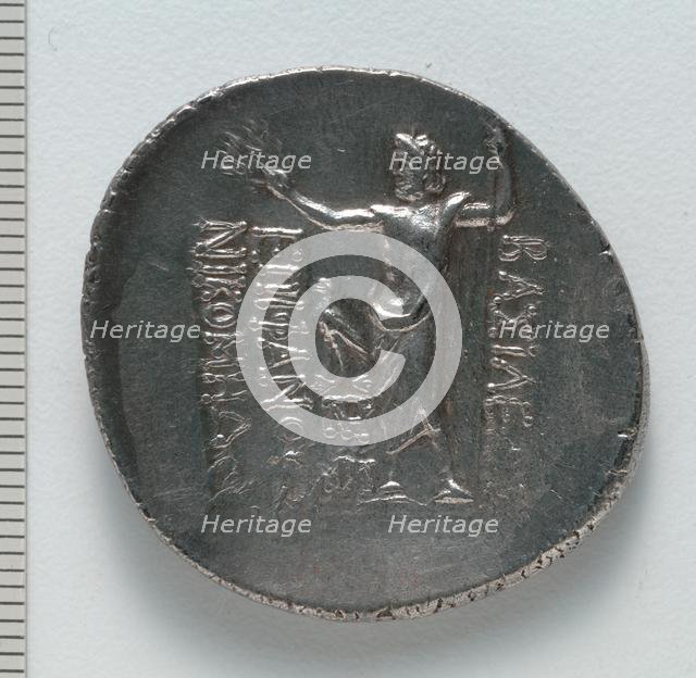 Tetradrachm: Zeus (reverse), 149-120 BC. Creator: Unknown.