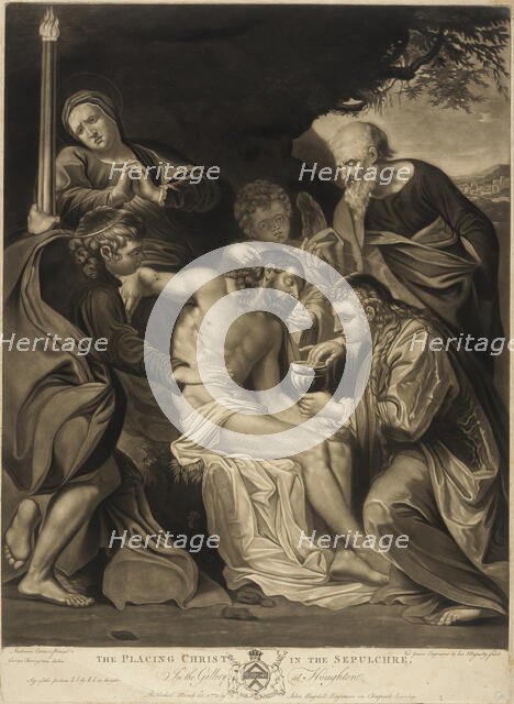 Deposition, 1775. Creator: Valentine Green.