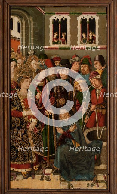 Confession of Judas, 1483-1487. Creator: Jiménez (Ximénez), Miguel (active 1462-1505).