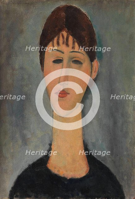 Young Woman, 1918. Creator: Amadeo Modigliani.