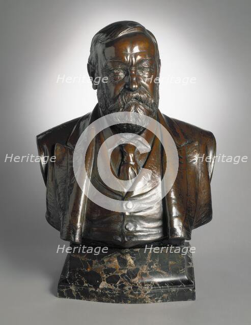 Bust of President Benjamin Harrison, 1919-1921. Creator: Adolph Alexander Weinman.