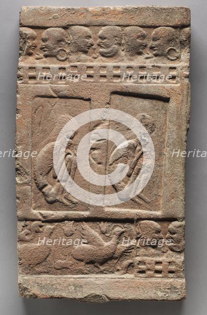 Seated Ascetics, 4th Century. Creator: Unknown.