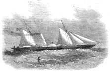 The "Fairy Queen" paddle-wheel despatch-boat for General Garibaldi, 1860. Creator: Unknown.