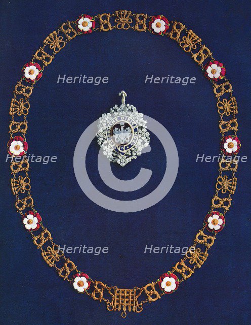 The Lord's Mayor's Badge and Collar, 1916. Artist: Unknown