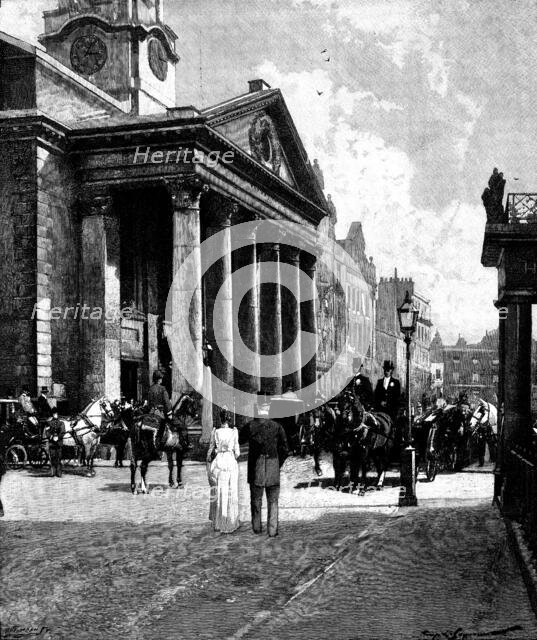 The London Season: St. George's, Hanover Square, 1895. Creator: P Naumann.