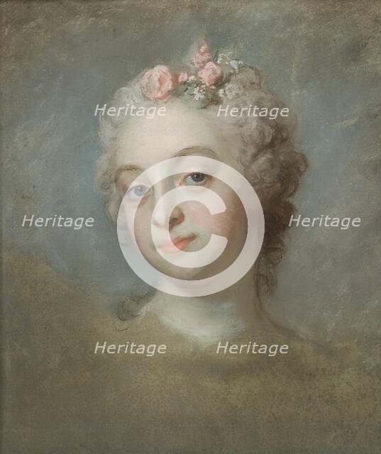 Portrait of a Lady, 18th century. Creator: Gustaf Lundberg.