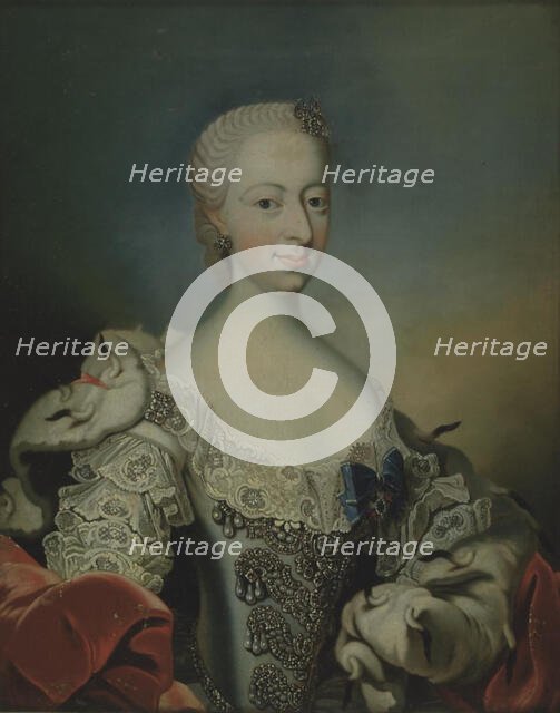 Juliane Marie, Frederik V's second queen, 1721-1769. Creator: Peter Wichmann.