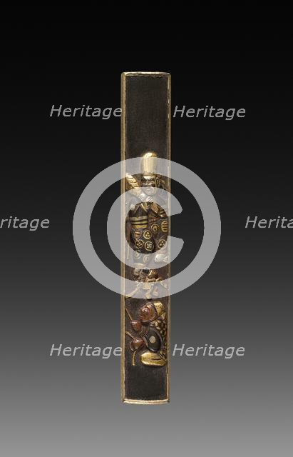 Knife Handle (Kozuka), c 1800s. Creator: Unknown.