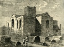 'St. Nicholas' Church, Deptford', (c1878). Creator: Unknown.