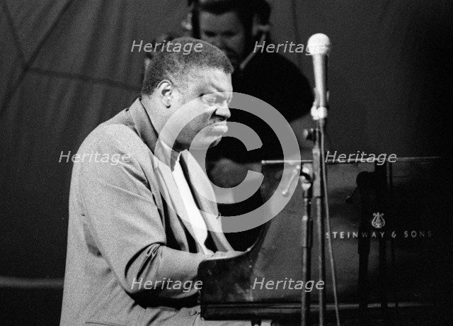 Mulgrew Miller, Brecon Jazz Festival, August 2002. Artist: Brian O'Connor.