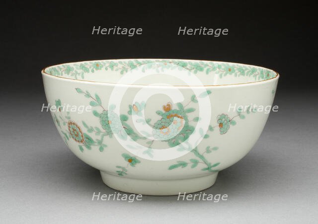 Slop Bowl, Worcester, c. 1770. Creator: Royal Worcester.