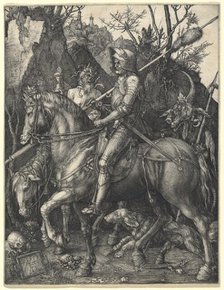 Knight, Death and Devil, 1513. Creator: Albrecht Durer.