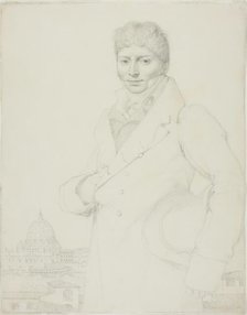 Portrait of Jean-Louis Robin, c. 1810. Creator: Jean-Auguste-Dominique Ingres.