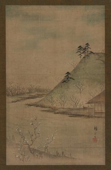 Spring landscape, mid 19th century. Creator: Utagawa Hiroshige II.