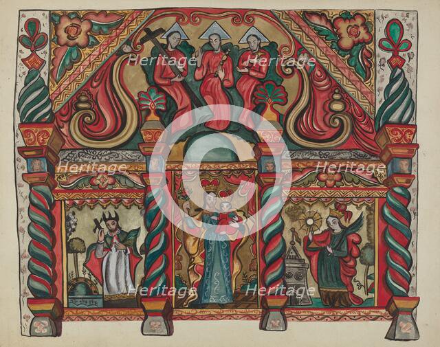 Laguna Main Altarpiece, 1935/1942. Creator: E. Boyd.