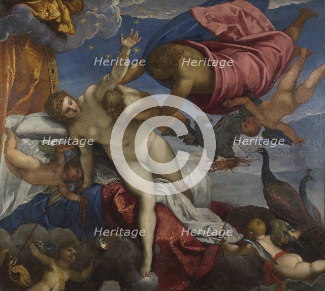 The Origin of the Milky Way, ca. 1575. Artist: Tintoretto, Jacopo (1518-1594)