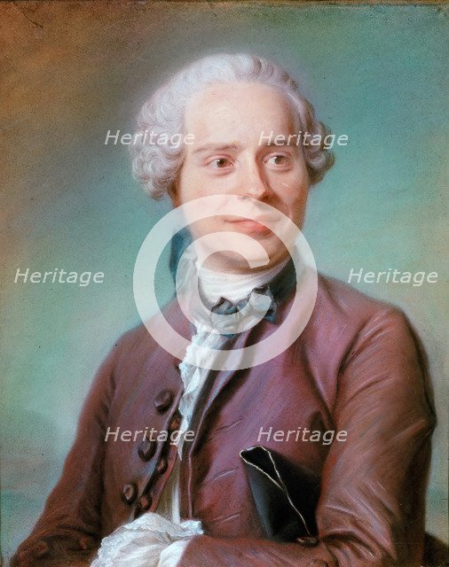 Portrait of Jean le Rond D'Alembert (1717-1783), 1753.