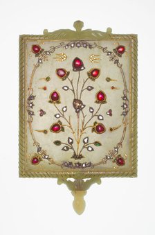 Mirror Frame with Tree of Life Motif, 17th/18th century. Creator: Unknown.