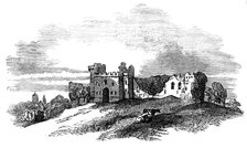 Remains of Caldicott Castle, 1854. Creator: Unknown.