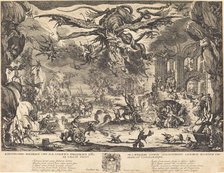 The Temptation of Saint Anthony [second version], 1635. Creator: Jacques Callot.
