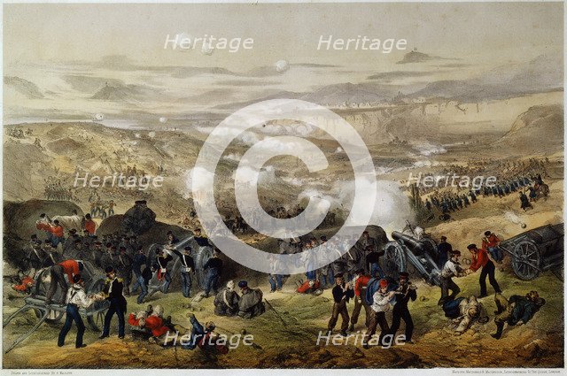 'The Battle of Inkerman on November 5, 1854', 1855.  Artist: Andrew Maclure